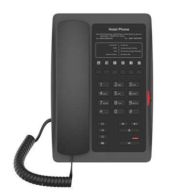 Fanvil H3 Telefono Ip Hotel Placa Personalizada N